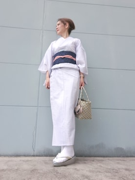 「和装」｜Rieさん（レディース・168cm）の秋コーディネート