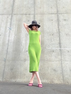「ZARA（ザラ）のアイテム」を使った、Rieさん（レディース・168cm）の夏コーディネート
