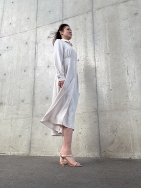 「grove（グローブ）のアイテム」を使った、Rieさん（レディース・168cm）の春コーディネート