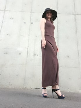 「GAP（ギャップ）のアイテム」を使った、Rieさん（レディース・168cm）の秋コーディネート