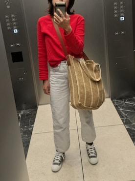 「CONVERSE ALL STAR（コンバースオールスター）のアイテム」を使った、ai*さん（レディース・165cm）の春コーディネート