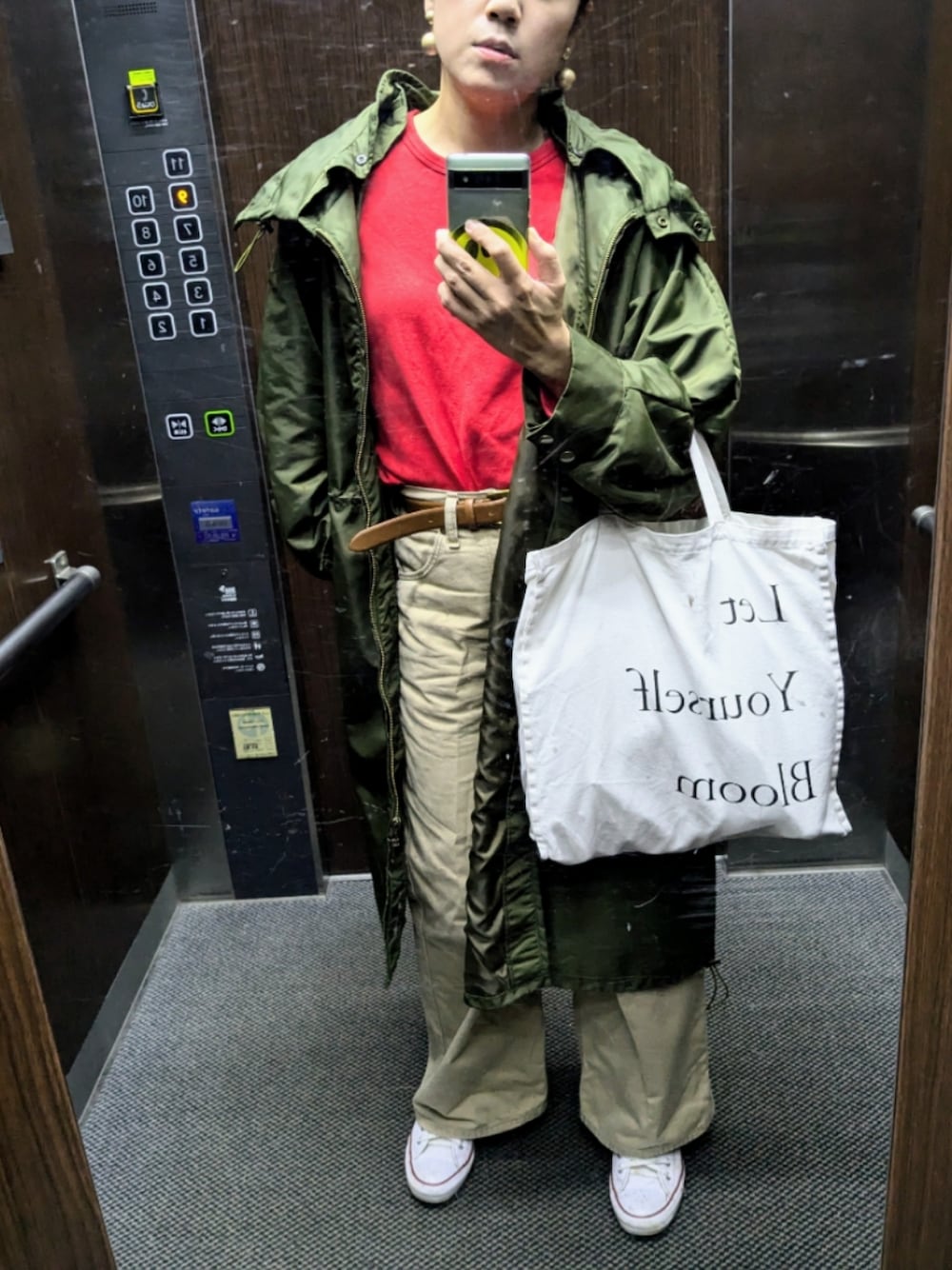 ai*｜Atelier Mont Kemmelのモッズコートを使ったコーディネート - WEAR