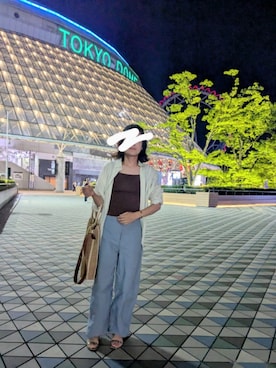 「アイテム（サンダル、その他）」を使った、ai*さん（レディース・165cm）の夏コーディネート