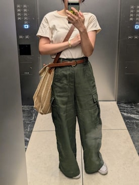 「UNITED ARROWS（ユナイテッドアローズ）のアイテム」を使った、ai*さん（レディース・165cm）の夏コーディネート