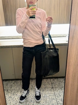 「アイテム（シュシュ）」を使った、ai*さん（レディース・165cm）の秋コーディネート