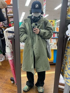 「SUBU（スブ）のアイテム（スリッポン）」を使った、luuさん（レディース・156cm）の冬コーディネート