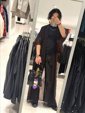 「和洋折衷」｜紫煙さん（メンズ・183cm・20代）の秋コーディネート