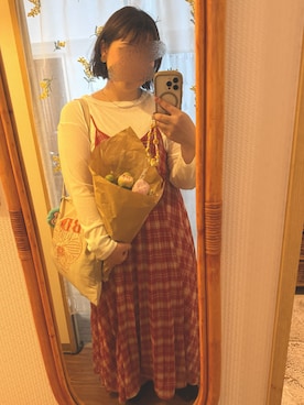 m aさん（レディース・161cm）の春コーディネート