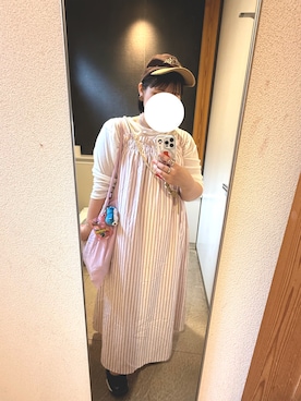 「no brand（ノーブランド）のアイテム」を使った、m aさん（レディース・161cm）の秋コーディネート