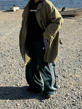 「アイテム（モッズコート）」を使った、suyaさん（メンズ・172cm）の秋コーディネート