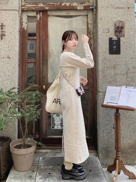 Elania.hさん（レディース・156cm）の秋コーディネート