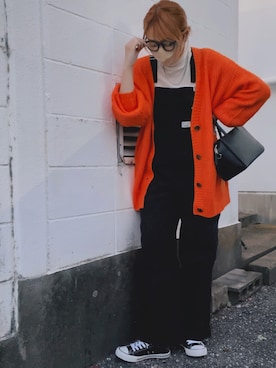 「Avail（アベイル）のアイテム（オールインワン・サロペット）」を使った、舞妓さん（レディース・160cm）の秋コーディネート