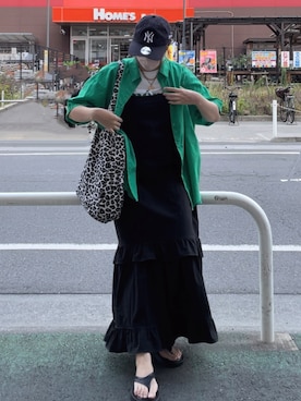 「DHOLIC STYLE（ディーホリックスタイル）のアイテム」を使った、舞妓さん（レディース・160cm）の夏コーディネート