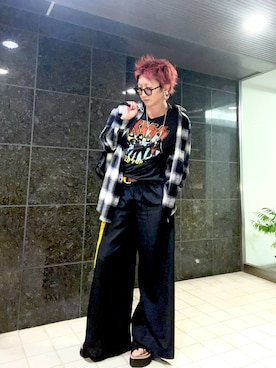 バカムスコ翔さん（メンズ・165cm）の秋コーディネート