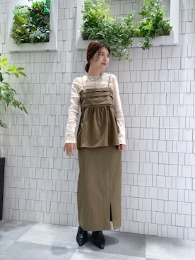 shiraiさん（レディース・160cm）の冬コーディネート