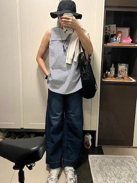「SHIPS（シップス）のアイテム」を使った、miihooさん（レディース・162cm）の夏コーディネート