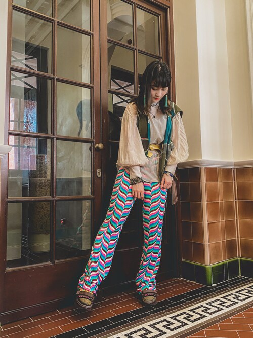 pizza｜ZARAのPantsを使ったコーディネート WEAR