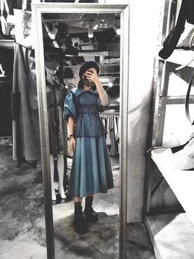 「TORIO（トリオ）のアイテム」を使った、pizzaさん（レディース・158cm）の秋コーディネート