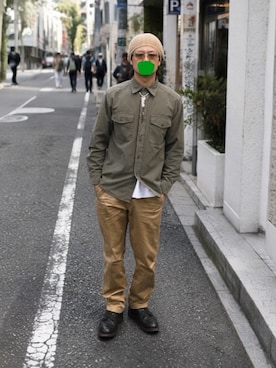 「goro's（ゴローズ）のアイテム」を使った、イケおじさん（メンズ・170cm）の春コーディネート