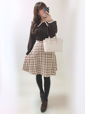 𝕐𝕦𝕜𝕚◡̈*♡さん（レディース・160cm）の春コーディネート