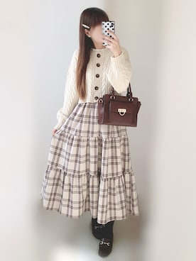 𝕐𝕦𝕜𝕚◡̈*♡さん（レディース・160cm）の秋コーディネート