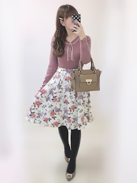 𝕐𝕦𝕜𝕚◡̈*♡さん（レディース・160cm）の春コーディネート