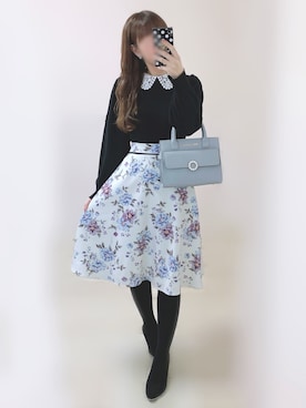 「Allamanda（アラマンダ）のアイテム」を使った、𝕐𝕦𝕜𝕚◡̈*♡さん（レディース・160cm）の春コーディネート