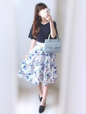 「allamanda」｜𝕐𝕦𝕜𝕚◡̈*♡さん（レディース・160cm）の夏コーディネート