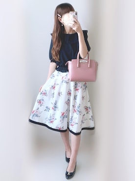 「allamanda」｜𝕐𝕦𝕜𝕚◡̈*♡さん（レディース・160cm）の夏コーディネート