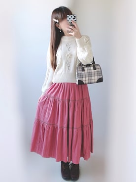 𝕐𝕦𝕜𝕚◡̈*♡さん（レディース・160cm）の冬コーディネート