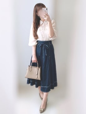 𝕐𝕦𝕜𝕚◡̈*♡さん（レディース・160cm）の秋コーディネート