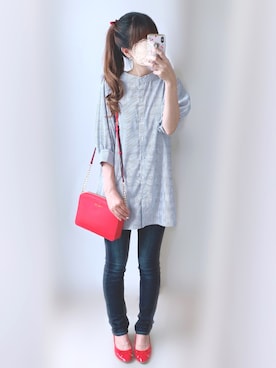 𝕐𝕦𝕜𝕚◡̈*♡さん（レディース・160cm）の夏コーディネート