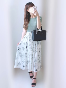 「スカンツ」｜𝕐𝕦𝕜𝕚◡̈*♡さん（レディース・160cm）の夏コーディネート