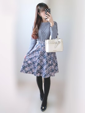 「allamanda」｜𝕐𝕦𝕜𝕚◡̈*♡さん（レディース・160cm）の冬コーディネート