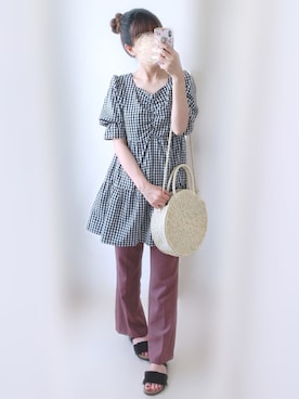 𝕐𝕦𝕜𝕚◡̈*♡さん（レディース・160cm）の夏コーディネート