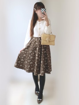 𝕐𝕦𝕜𝕚◡̈*♡さん（レディース・160cm）の冬コーディネート