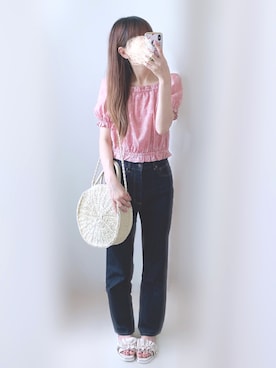 𝕐𝕦𝕜𝕚◡̈*♡さん（レディース・160cm）の夏コーディネート