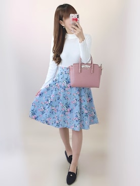 𝕐𝕦𝕜𝕚◡̈*♡さん（レディース・160cm）の春コーディネート