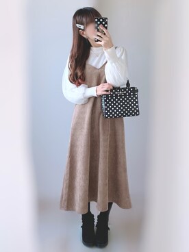 𝕐𝕦𝕜𝕚◡̈*♡さん（レディース・160cm）の冬コーディネート