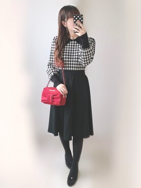 𝕐𝕦𝕜𝕚◡̈*♡さん（レディース・160cm）の冬コーディネート