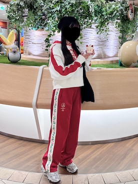 「BEAMS（ビームス）のアイテム」を使った、るなさん（レディース・154cm）の冬コーディネート