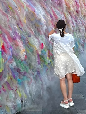 「アイテム（キャミソール）」を使った、sayakaさん（レディース・158cm）の秋コーディネート