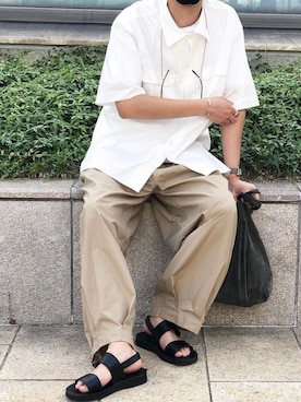 「PADRONE（パドローネ）のアイテム」を使った、reposukeさん（メンズ・173cm）の夏コーディネート