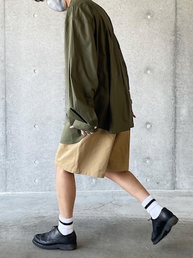 「パラブーツ」｜「アイテム（その他シューズ）」を使った、reposukeさん（メンズ・173cm）の春コーディネート