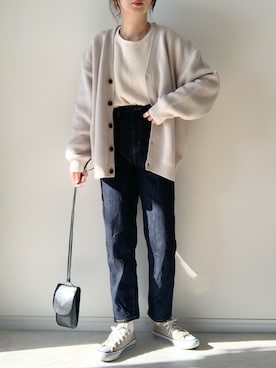 「RUUBON（ルーボン）のアイテム」を使った、maiko さん（レディース・159cm）の冬コーディネート