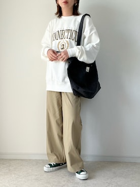 「JOURNAL STANDARD（ジャーナルスタンダード）のアイテム」を使った、maiko さん（骨格ウェーブ・レディース・159cm）の春コーディネート