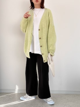 「CONVERSE（コンバース）のアイテム」を使った、maiko さん（骨格ウェーブ・レディース・159cm）の冬コーディネート