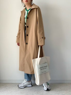 「RUUBON（ルーボン）のアイテム」を使った、maiko さん（レディース・159cm）の春コーディネート
