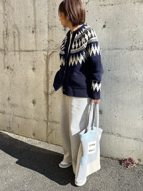 El mar ノルディックニットカーディガン（カーディガン/ボレロ