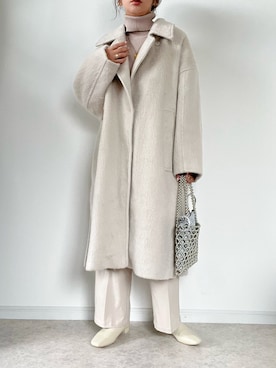 「ADAM ET ROPE'（アダムエロペ）のアイテム」を使った、maiko さん（骨格ウェーブ・レディース・159cm）の秋コーディネート